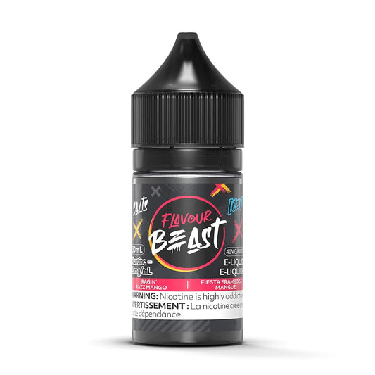 Flavour Beast E-Liquid - Ragin’ Razz Mango Iced