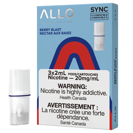 Allo Sync Pods (3 Pack) 20mg - BERRY BLAST