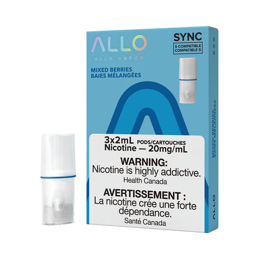 Allo Sync Pods (3 Pack) 20mg - MIXED BERRIES