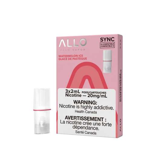Allo Sync Pods (3 Pack) 20mg - WATERMELON ICE