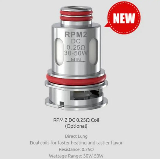 Smok RPM2 DC 0.25ohm Coils 5/PK