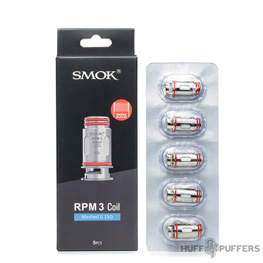 Smok RPM3 Mesh 0.15ohm coils 5/PK