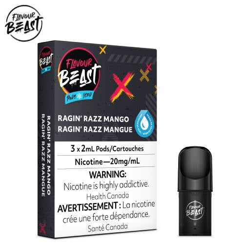 Flavour Beast - Ragin’ Razz Mango Iced